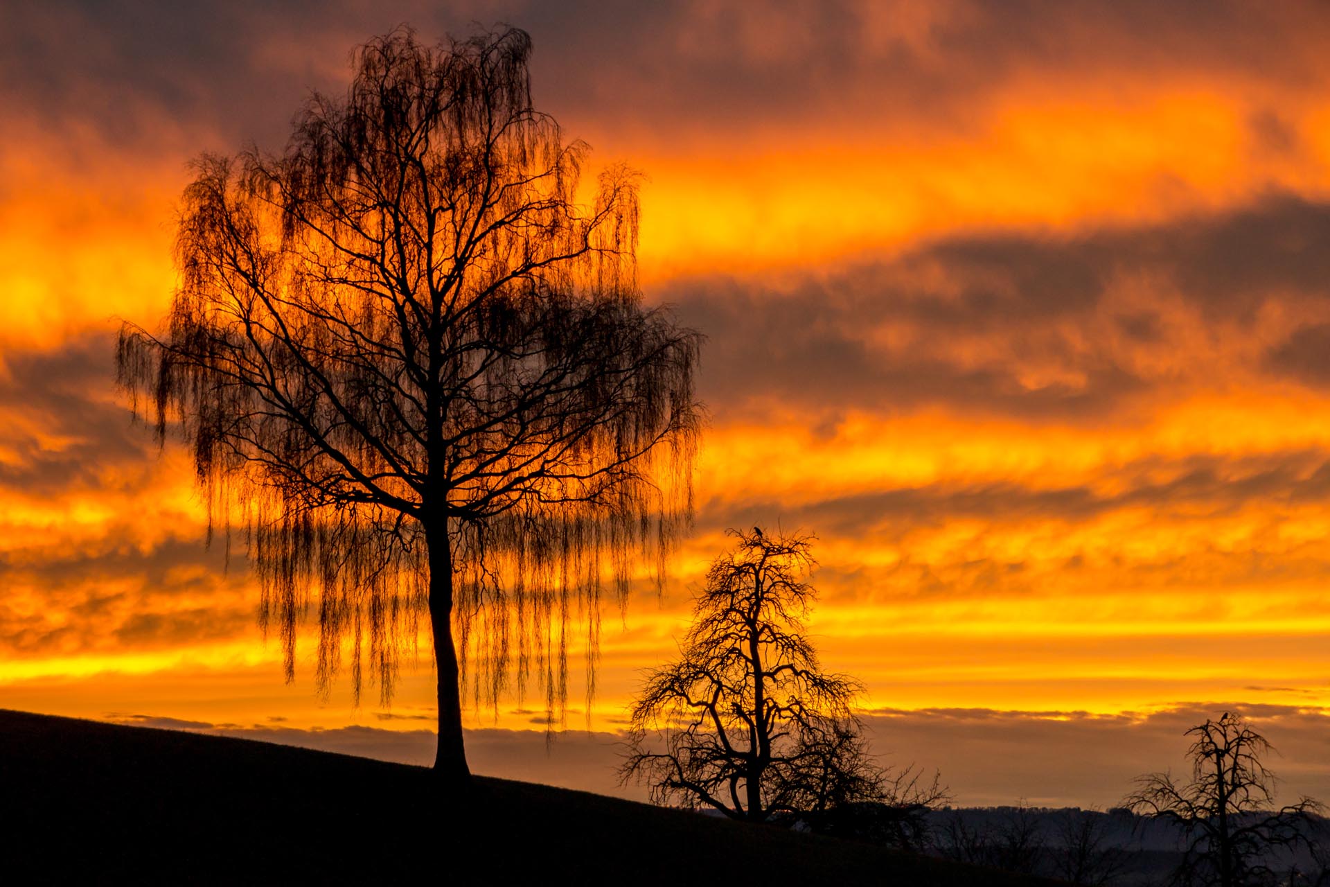 Brennender Himmel