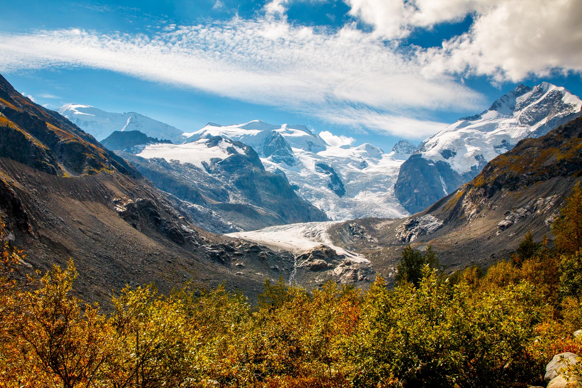 Mortaratsch Gletscher