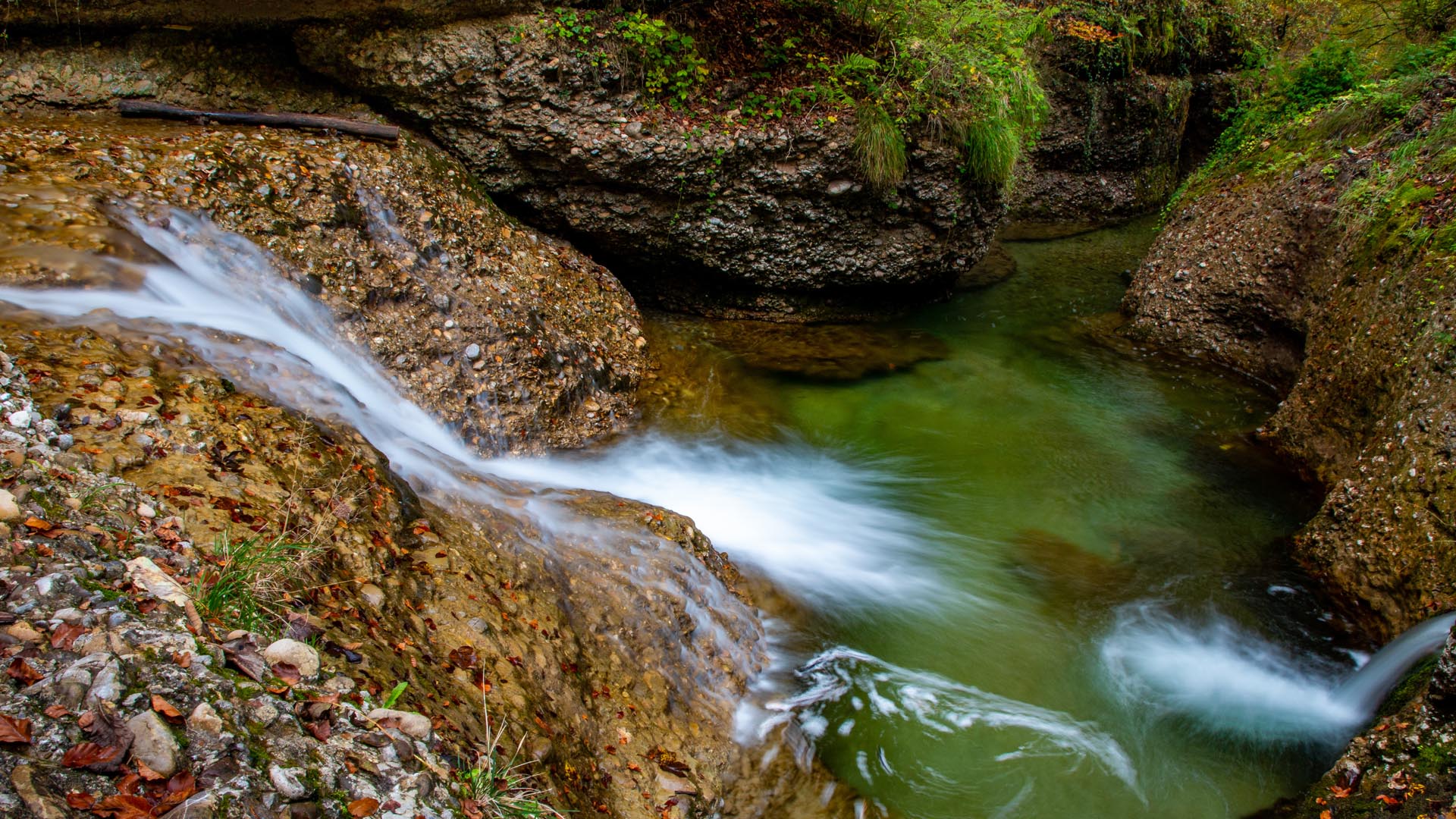 Kristallklares Wasser